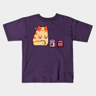 Jam and Jelly Cat Kids T-Shirt